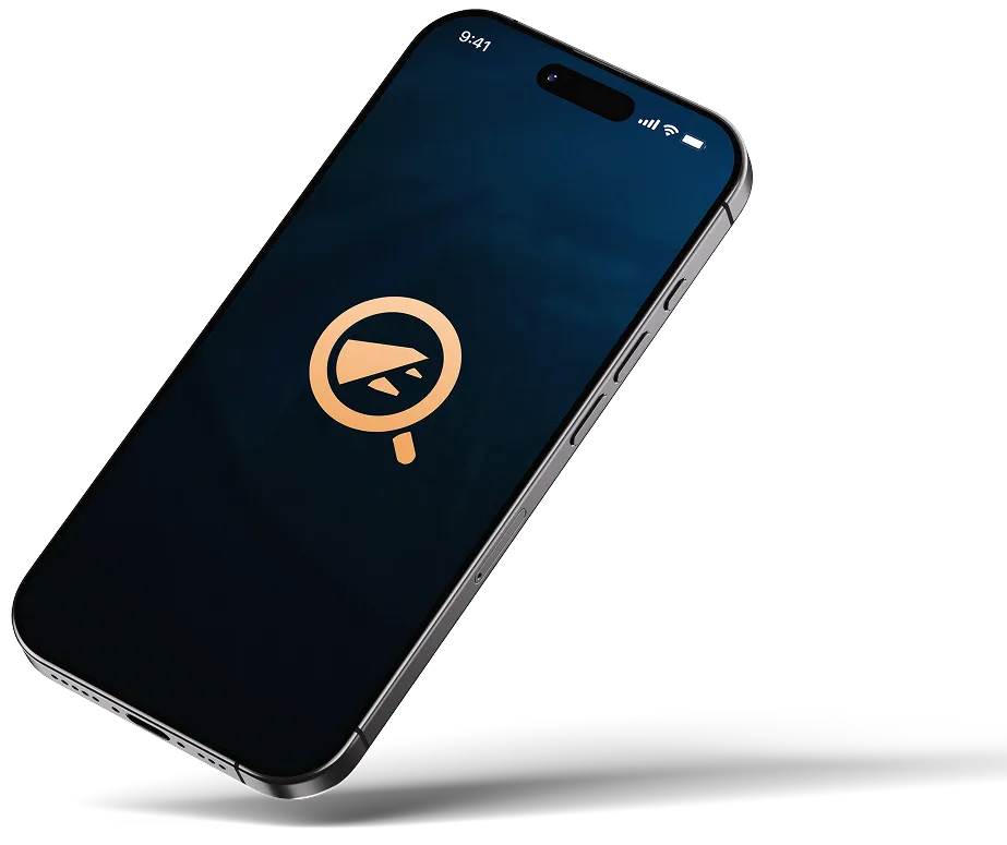 Tela do app Sistema GPS